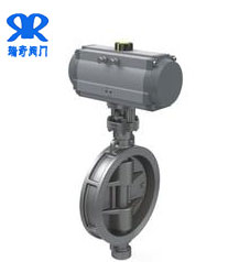 硬密封對夾氣動<a href='http://www.oucloctite.com/Product/diefa/' target='_blank'>蝶閥</a>